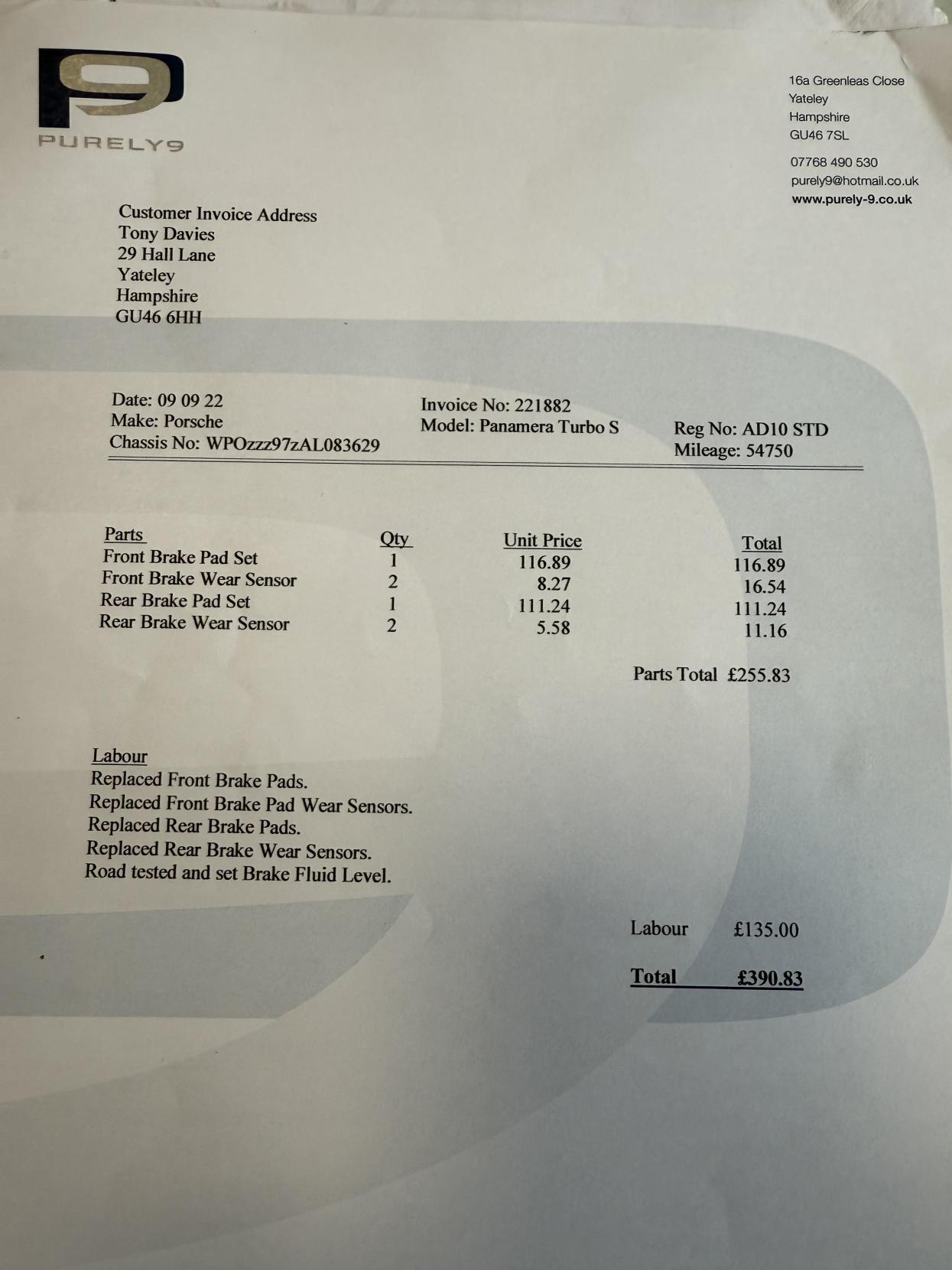 Used Porsche Panamera 2010 for sale - 76162166: Photo 47