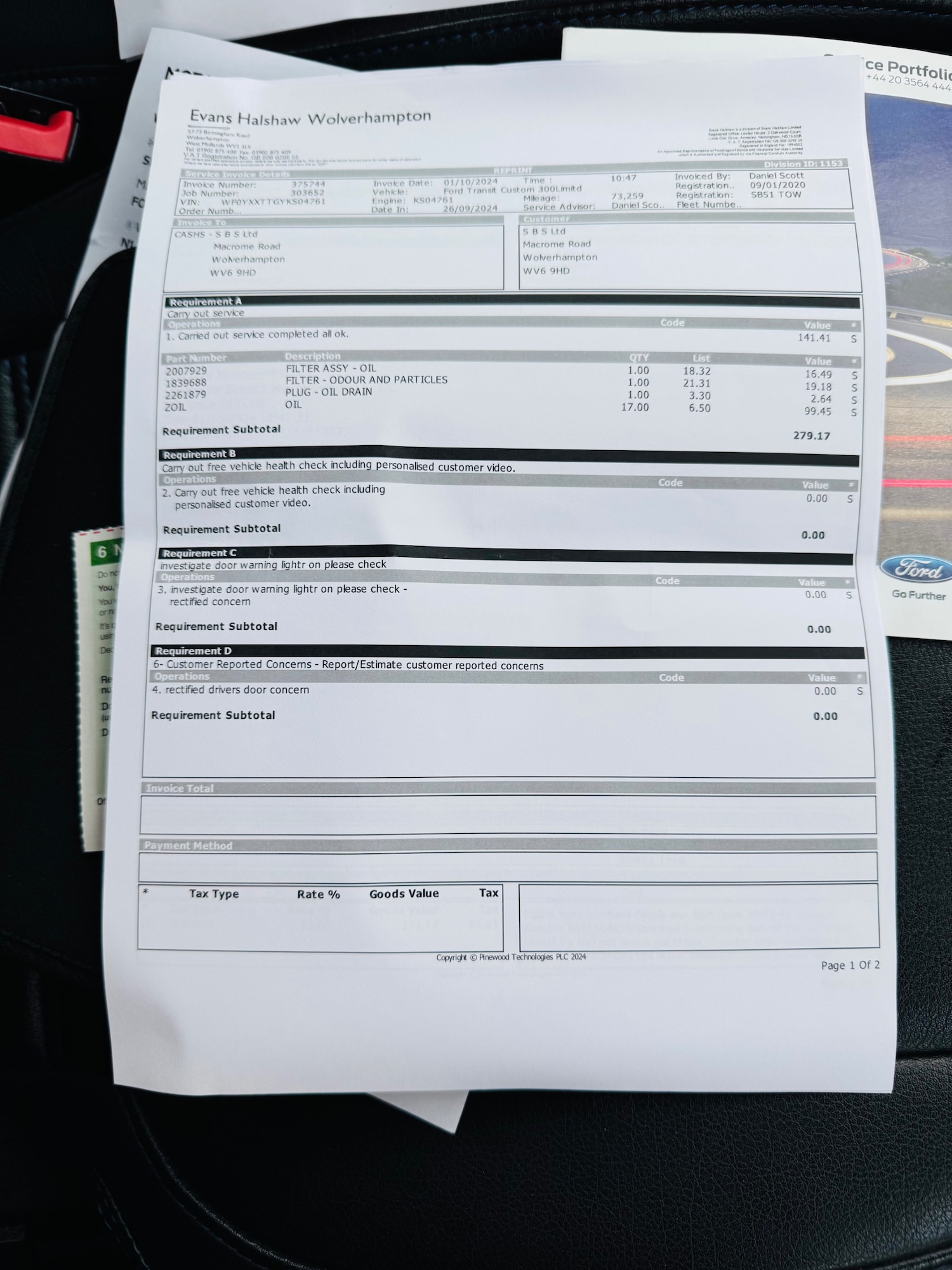 Used Ford Transit Custom 2020 for sale - 76920055: Photo 26