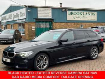 BMW, 5 Series 2017 (67) 2.0 520D M SPORT TOURING 5d 188 BHP PERFECT CAR FOR TOWING 5-Door