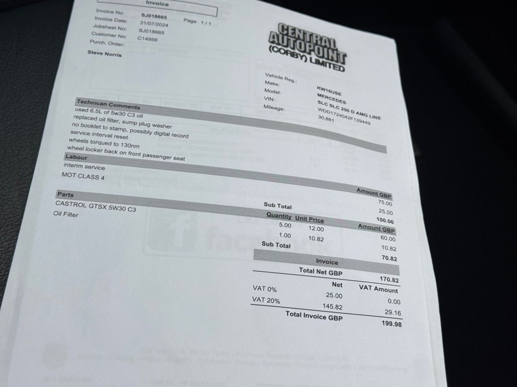 Used Mercedes-Benz SLC 2016 for sale - 77341214: Photo 12