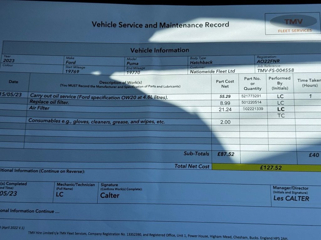 Vehicle 21