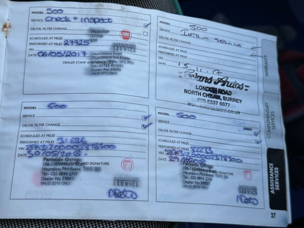 Used Fiat 500 2015 for sale - 77583065: Photo 12