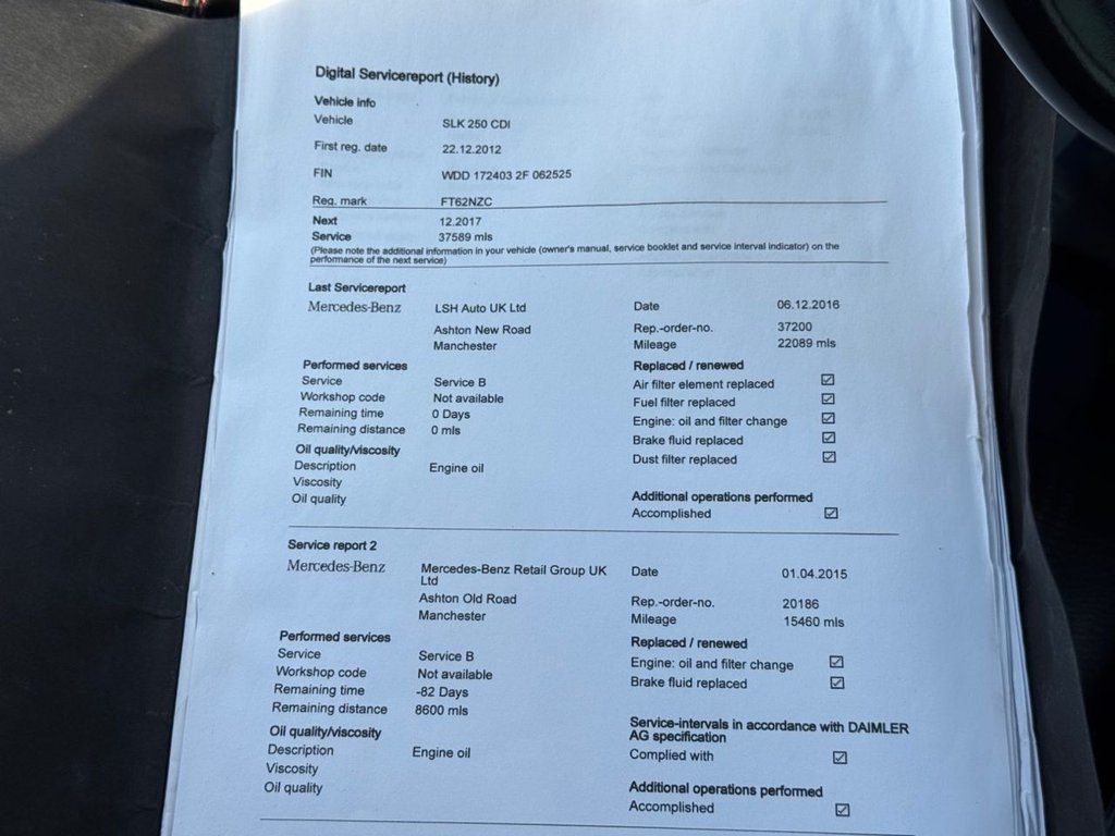 Used Mercedes-Benz SLK 2012 for sale - 77792492: Photo 20