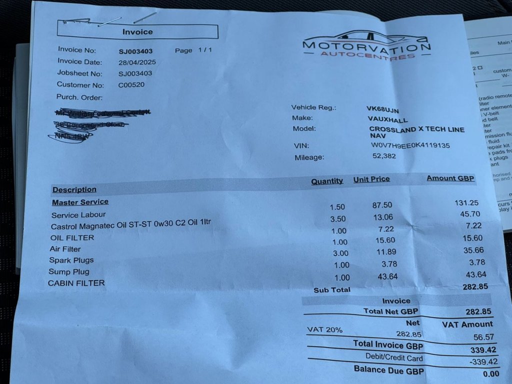 Used Vauxhall Crossland X 2018 for sale - 76698150: Photo 11