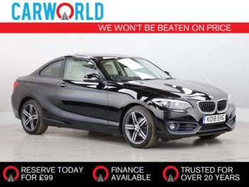 2018 (18) - 1.5 218i Sport Coupe 2dr Petrol Auto Euro 6 (s/s) (136 ps)