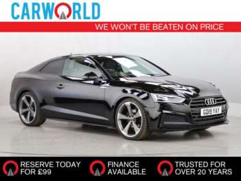 2019 (19) - 2.0 TFSI 40 Black Edition Coupe 2dr Petrol S Tronic Euro 6 (s/s) (190 ps)