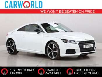 2017 (17) - 2.0 TFSI Black Edition Coupe 3dr Petrol Manual Euro 6 (s/s) (230 ps)
