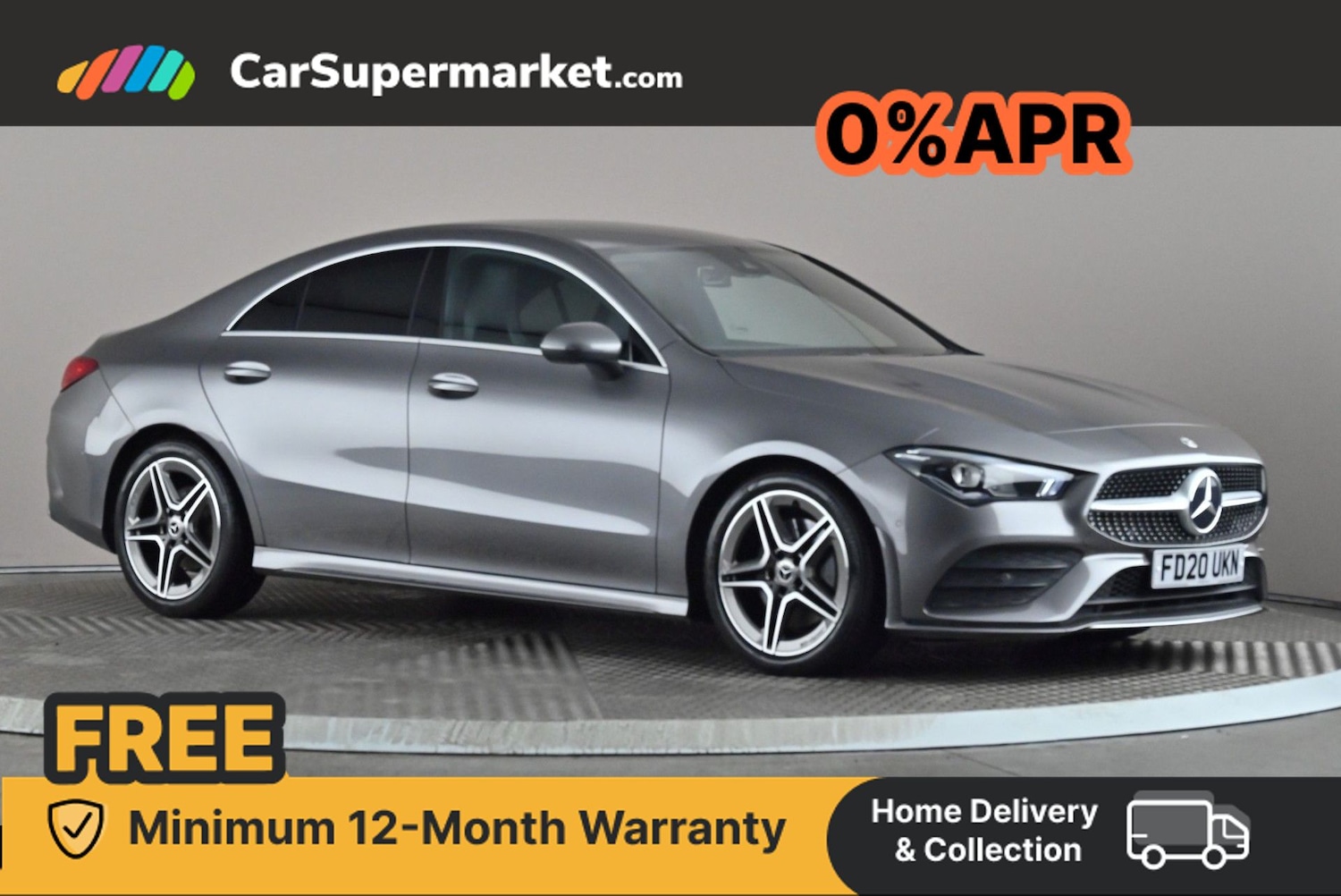 Used Mercedes-Benz CLA 2020 for sale - 76342841: Photo 1