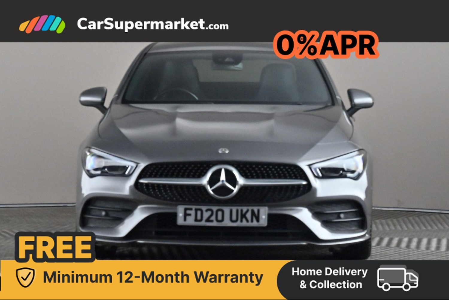 Used Mercedes-Benz CLA 2020 for sale - 76342841: Photo 2
