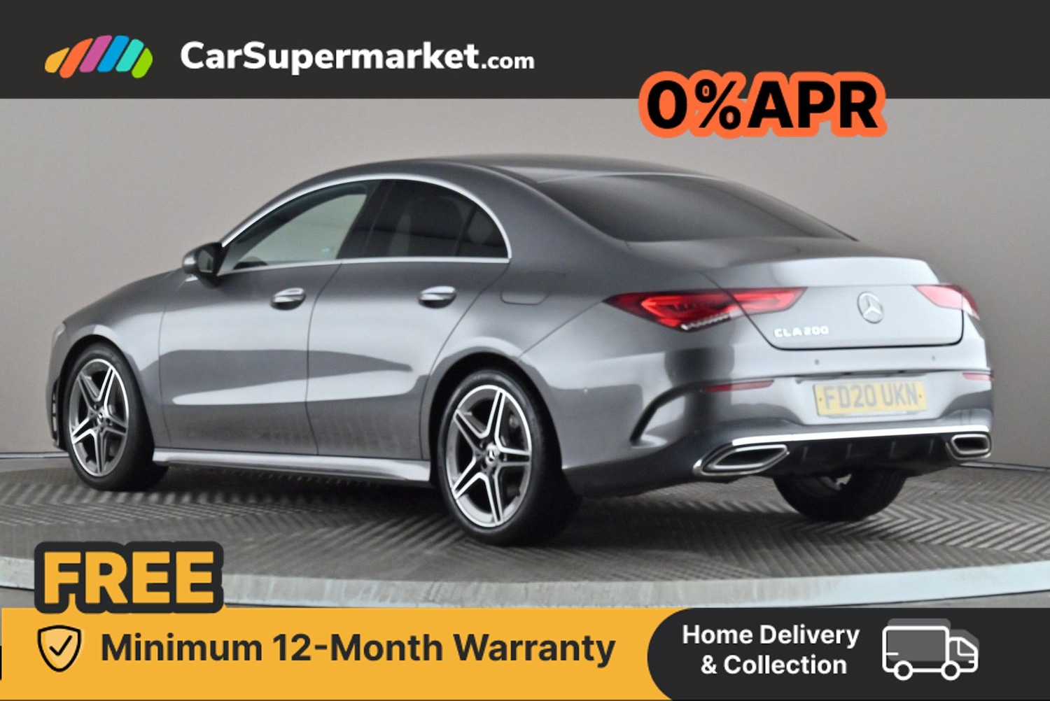 Used Mercedes-Benz CLA 2020 for sale - 76342841: Photo 4