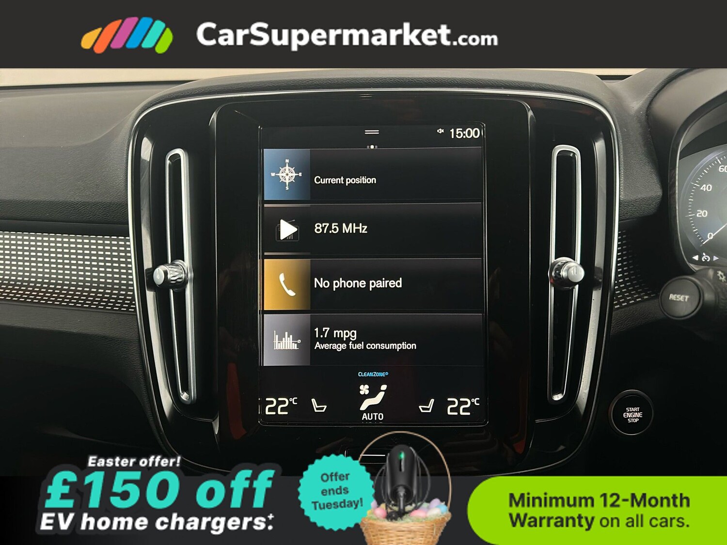 Used Volvo XC40 2022 for sale - 78107660: Photo 17