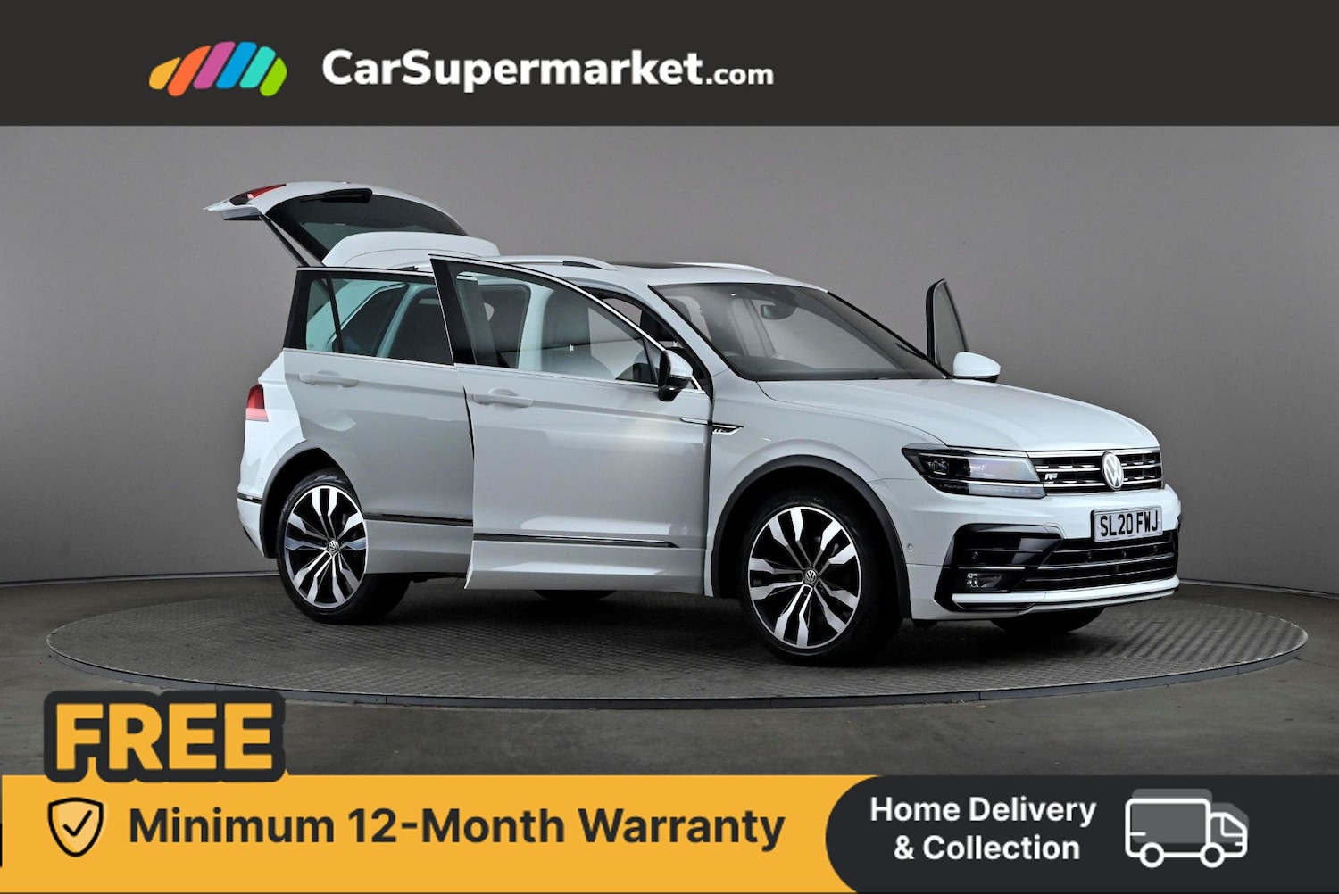 Used Volkswagen Tiguan 2020 for sale - 76385337: Photo 7