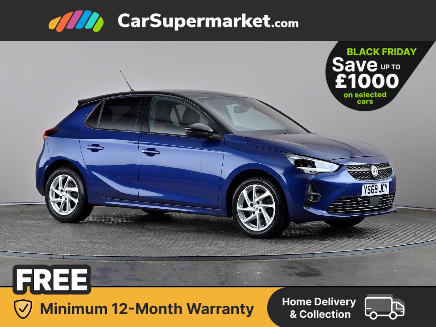 Used Vauxhall Corsa 2020 for sale - 76697615: Photo 1