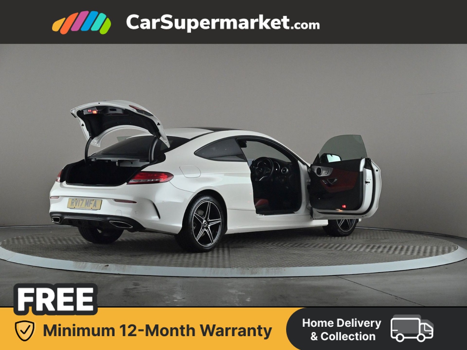 Used Mercedes-Benz C Class 2017 for sale - 77654254: Photo 12