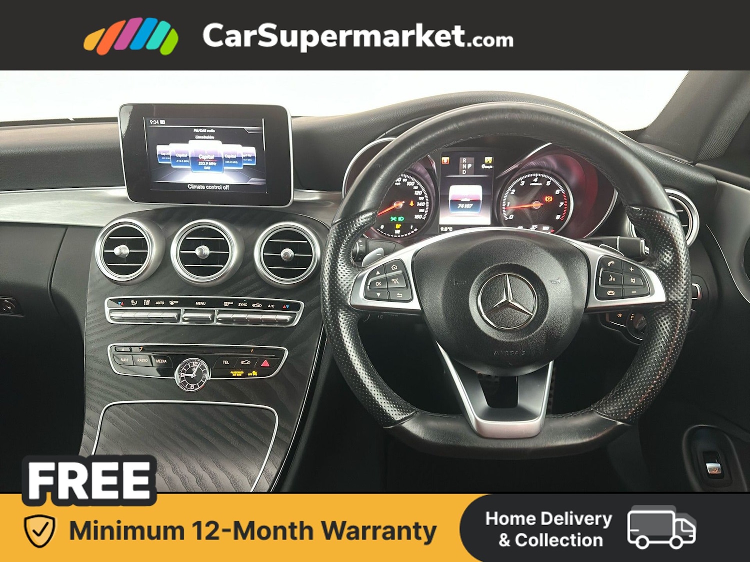 Used Mercedes-Benz C Class 2017 for sale - 77654254: Photo 14