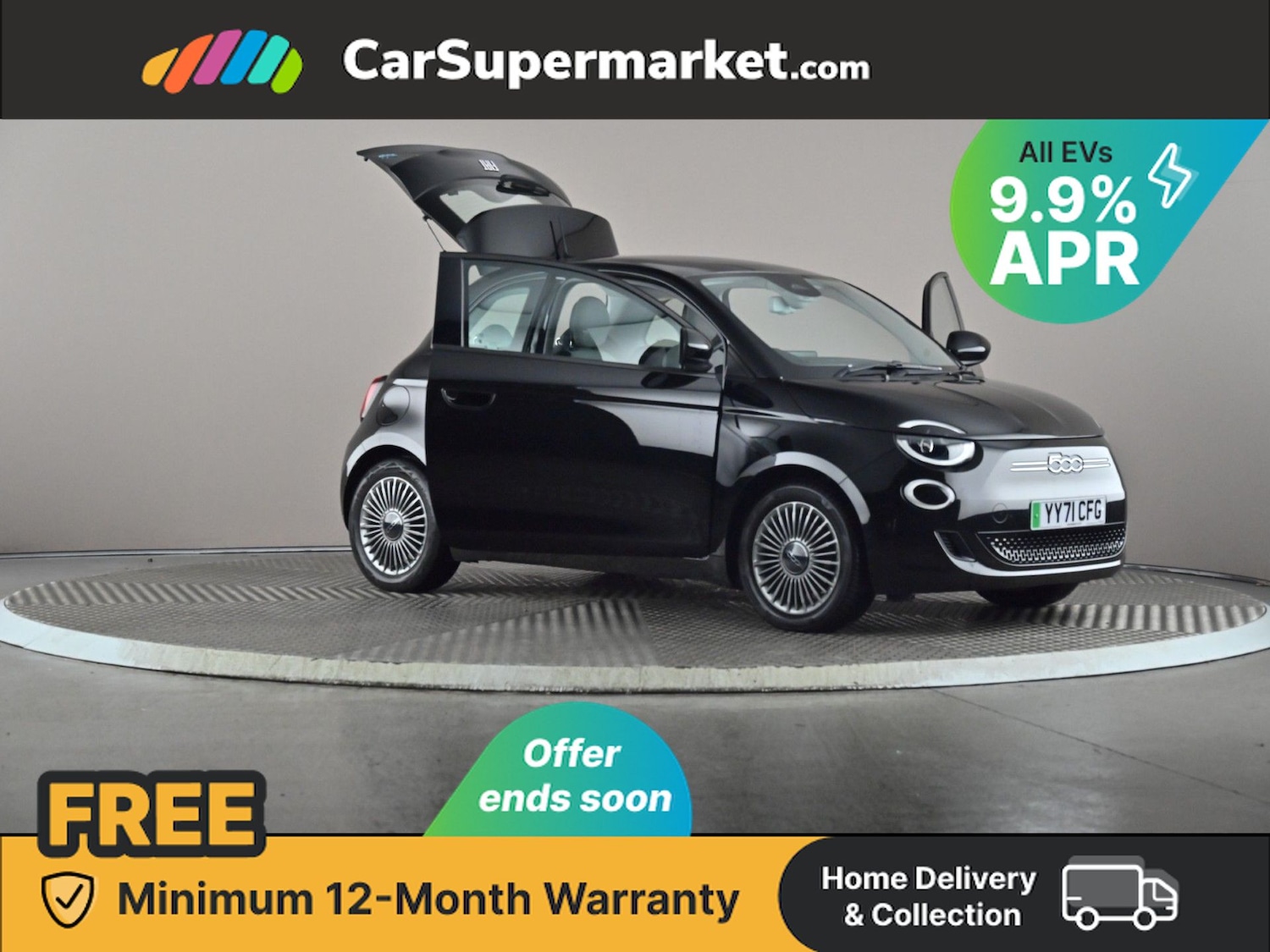 Used Fiat 500 2021 for sale - 76569541: Photo 9