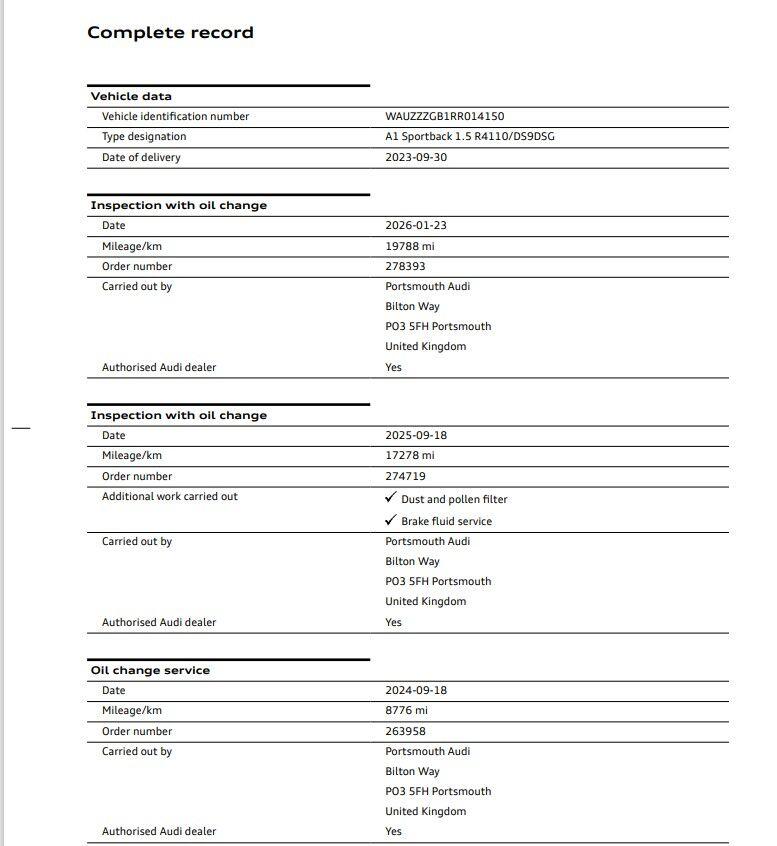 Used Audi A1 2023 for sale - 77331203: Photo 9