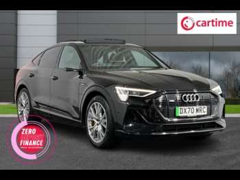 2020 (70) - 55 Launch Edition Sportback 5dr Electric Auto quattro 95kWh (408 ps) Adapti