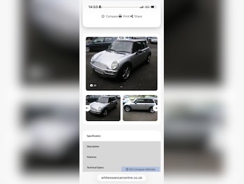 Used MINI Hatch 2002 for sale - 78608277: Photo