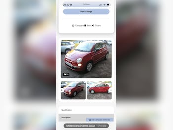 Used Fiat 500 2010 for sale - 78531408: Photo