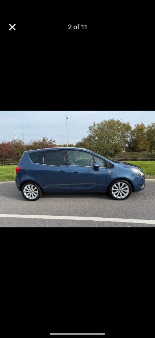 Used Vauxhall Meriva 2014 for sale - 76941779: Photo 2