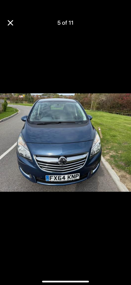 Used Vauxhall Meriva 2014 for sale - 76941779: Photo 3