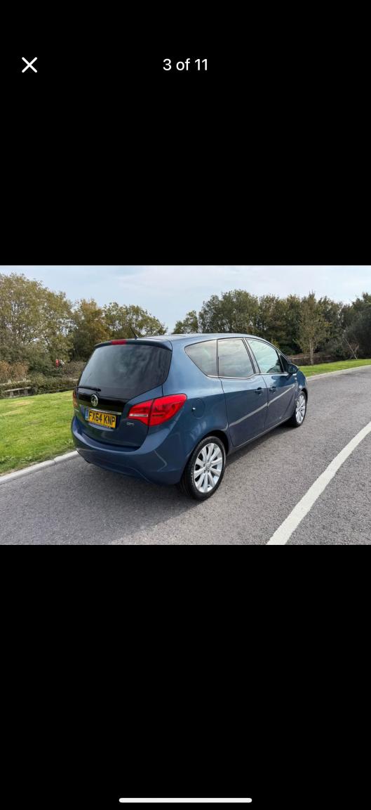 Used Vauxhall Meriva 2014 for sale - 76941779: Photo 5