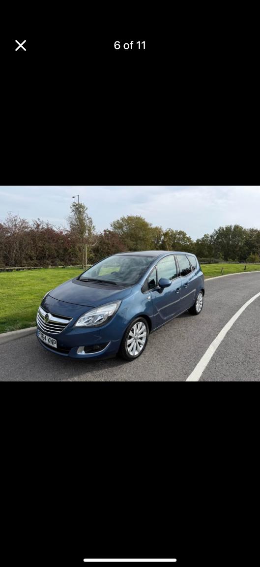 Used Vauxhall Meriva 2014 for sale - 76941779: Photo 6