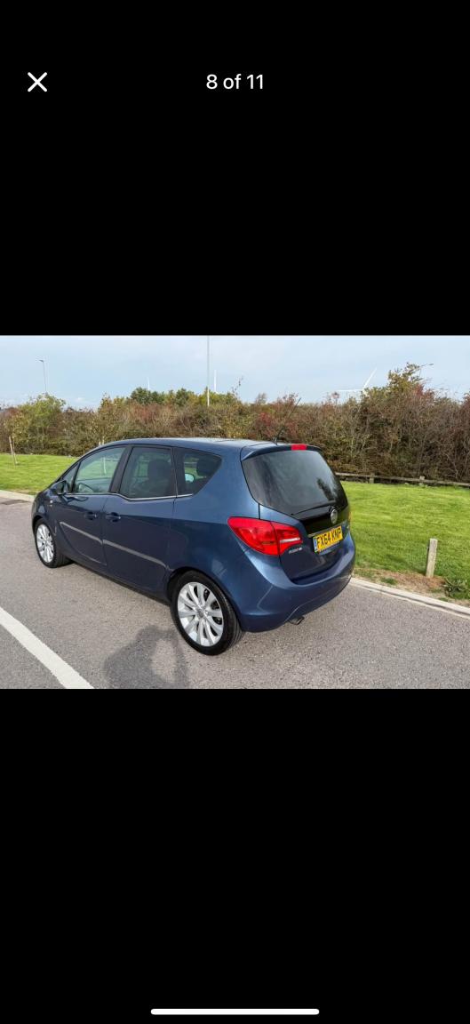 Used Vauxhall Meriva 2014 for sale - 76941779: Photo 8