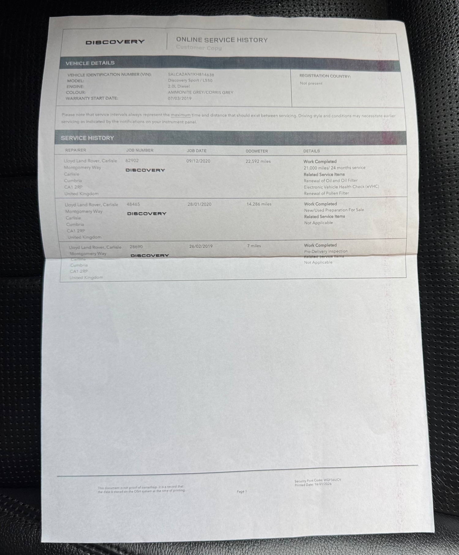 Used Land Rover Discovery Sport 2019 for sale - 78004047: Photo 20