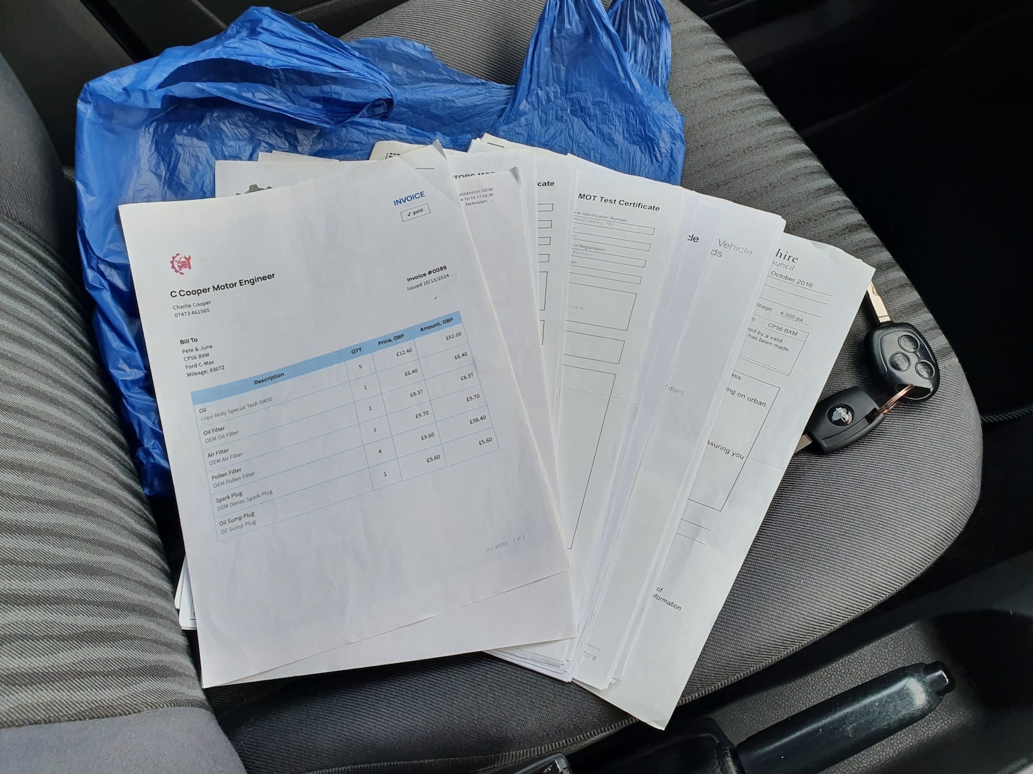 Used Ford Focus C-Max 2006 for sale - 76416480: Photo 14