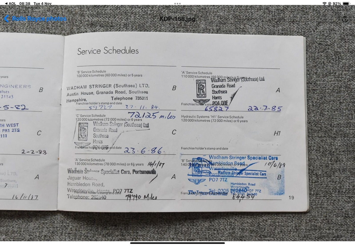 Used Rolls-Royce Silver Shadow 1979 for sale - 76480763: Photo 23