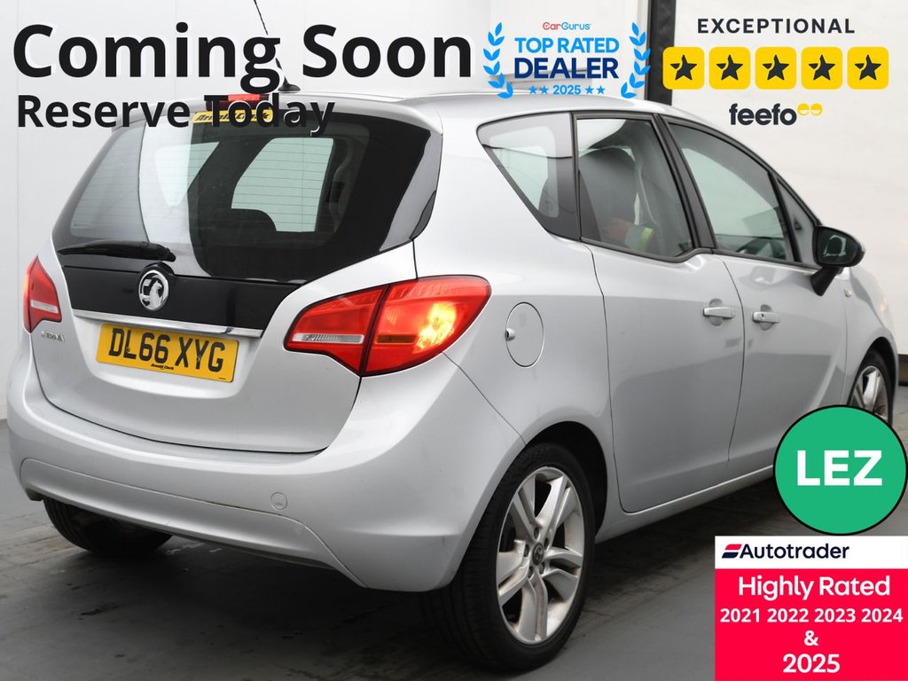 Used Vauxhall Meriva 2016 for sale - 77227147: Photo 4