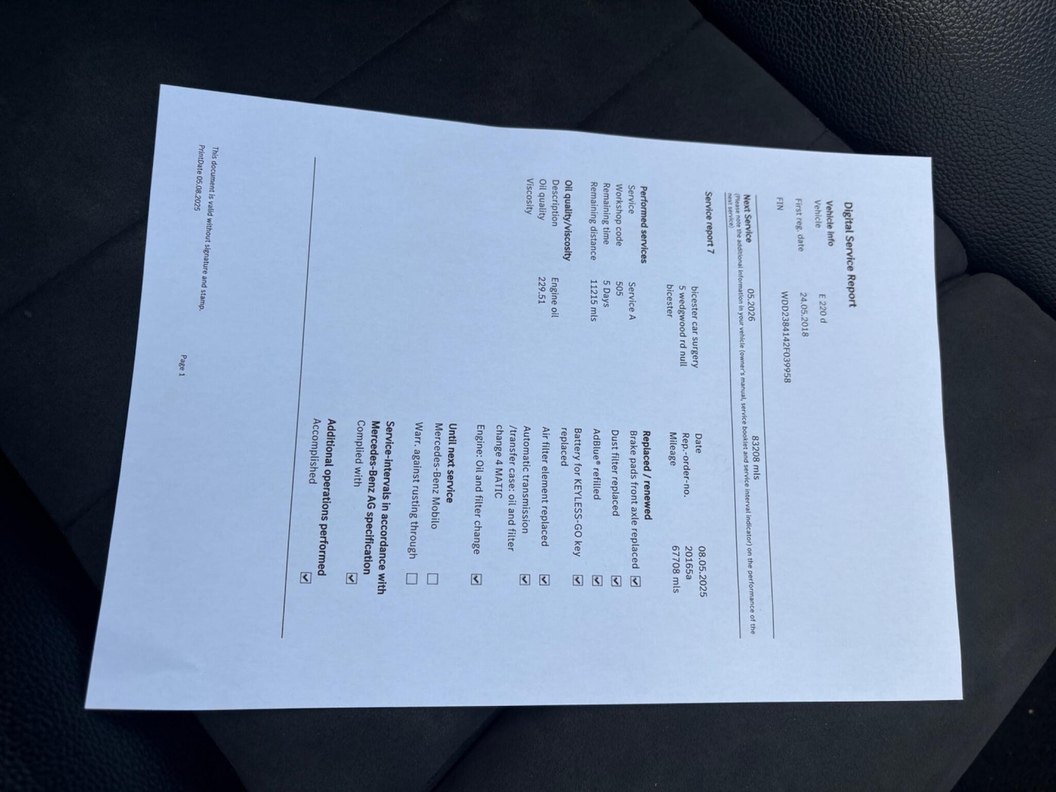 Used Mercedes-Benz E Class for sale - 77017109: Photo 14