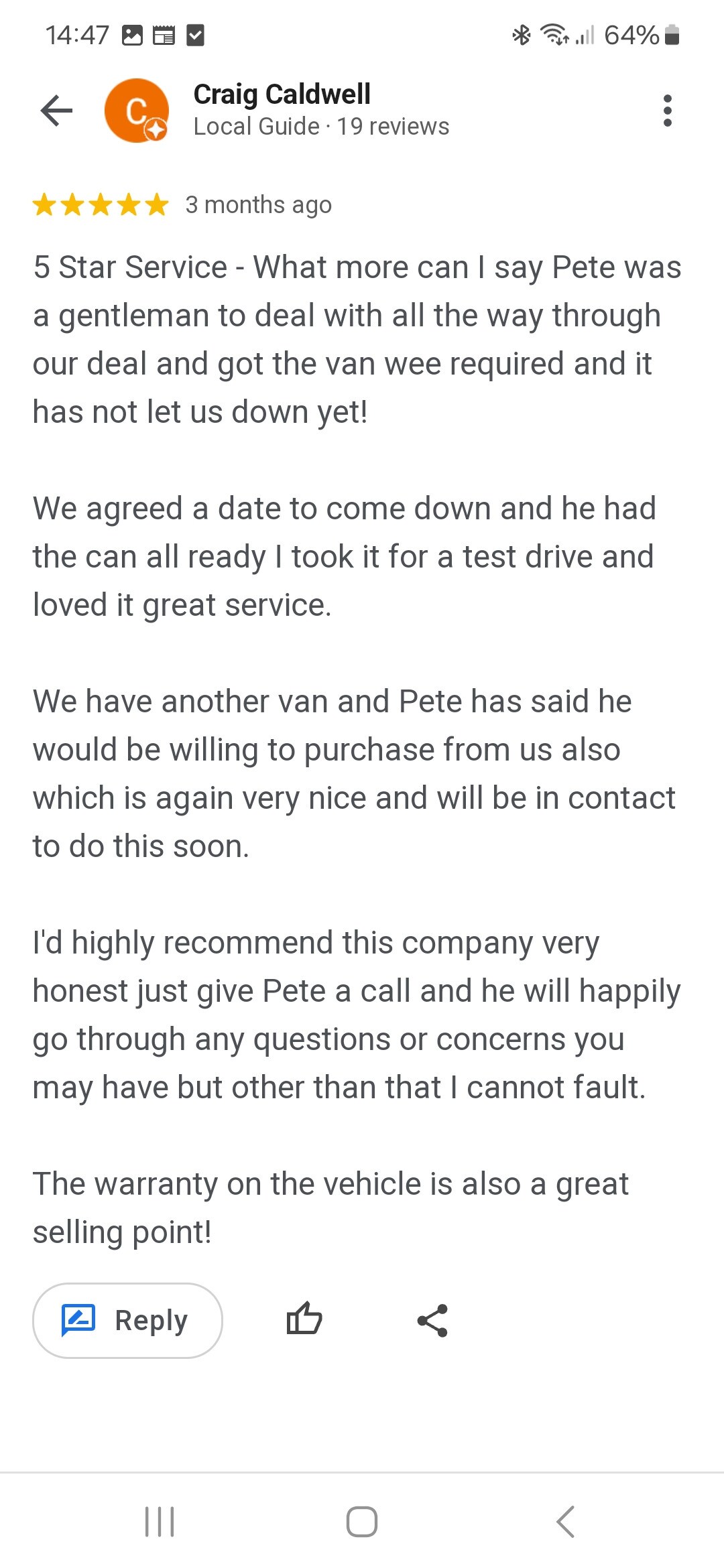 Used Vauxhall Vivaro 2017 for sale - 76378988: Photo 6