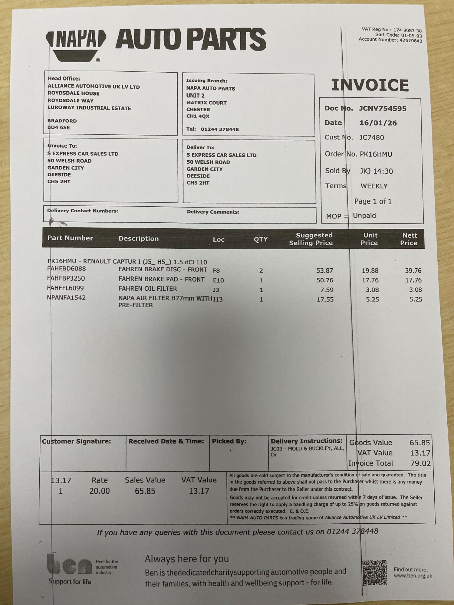Used Renault Captur for sale - 77490038: Photo 13