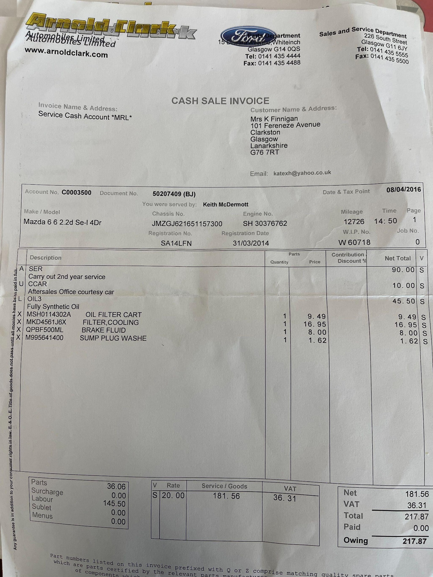 Used Mazda Mazda6 2014 for sale - 77993081: Photo 16