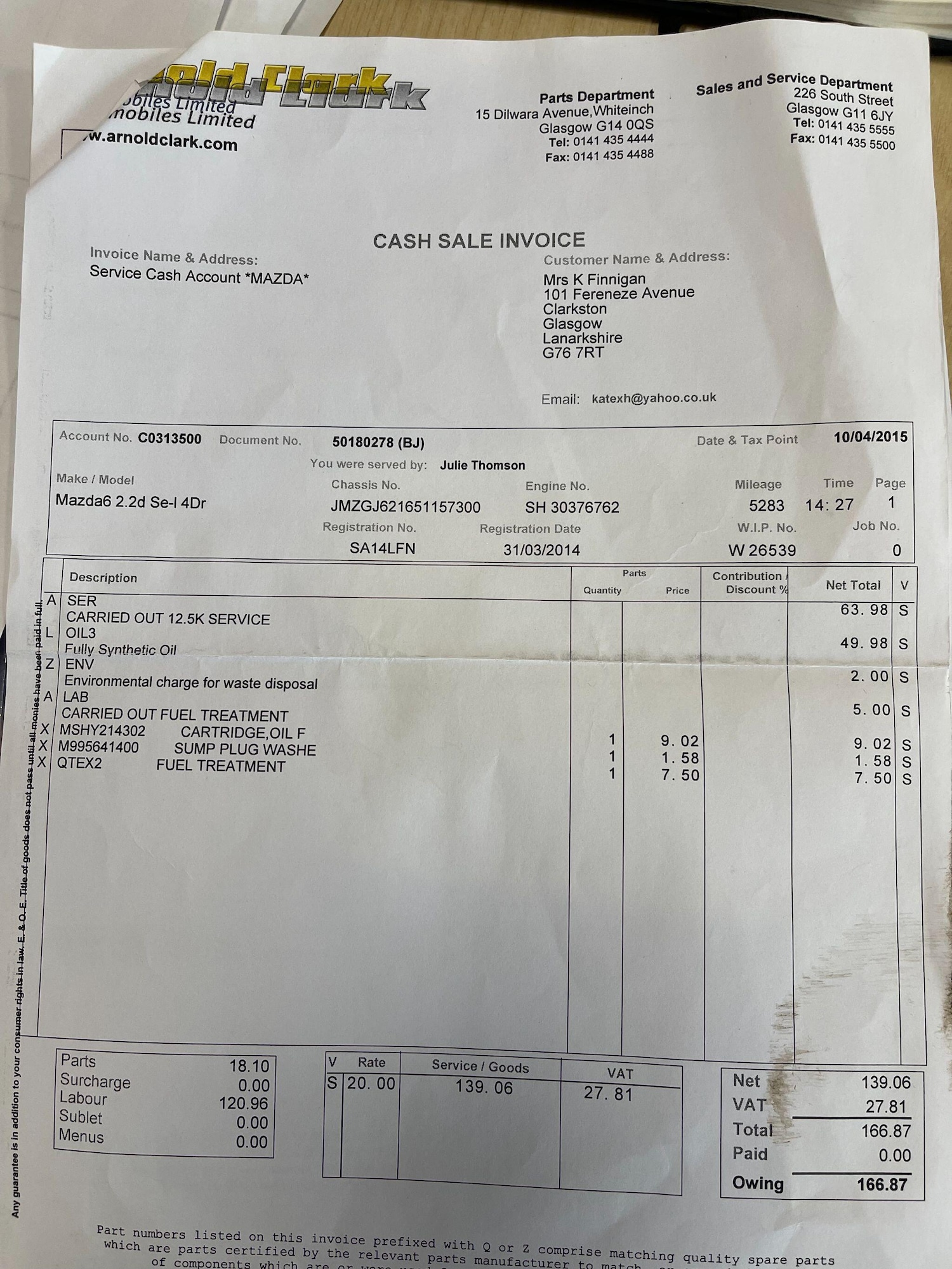 Used Mazda Mazda6 2014 for sale - 77993081: Photo 17