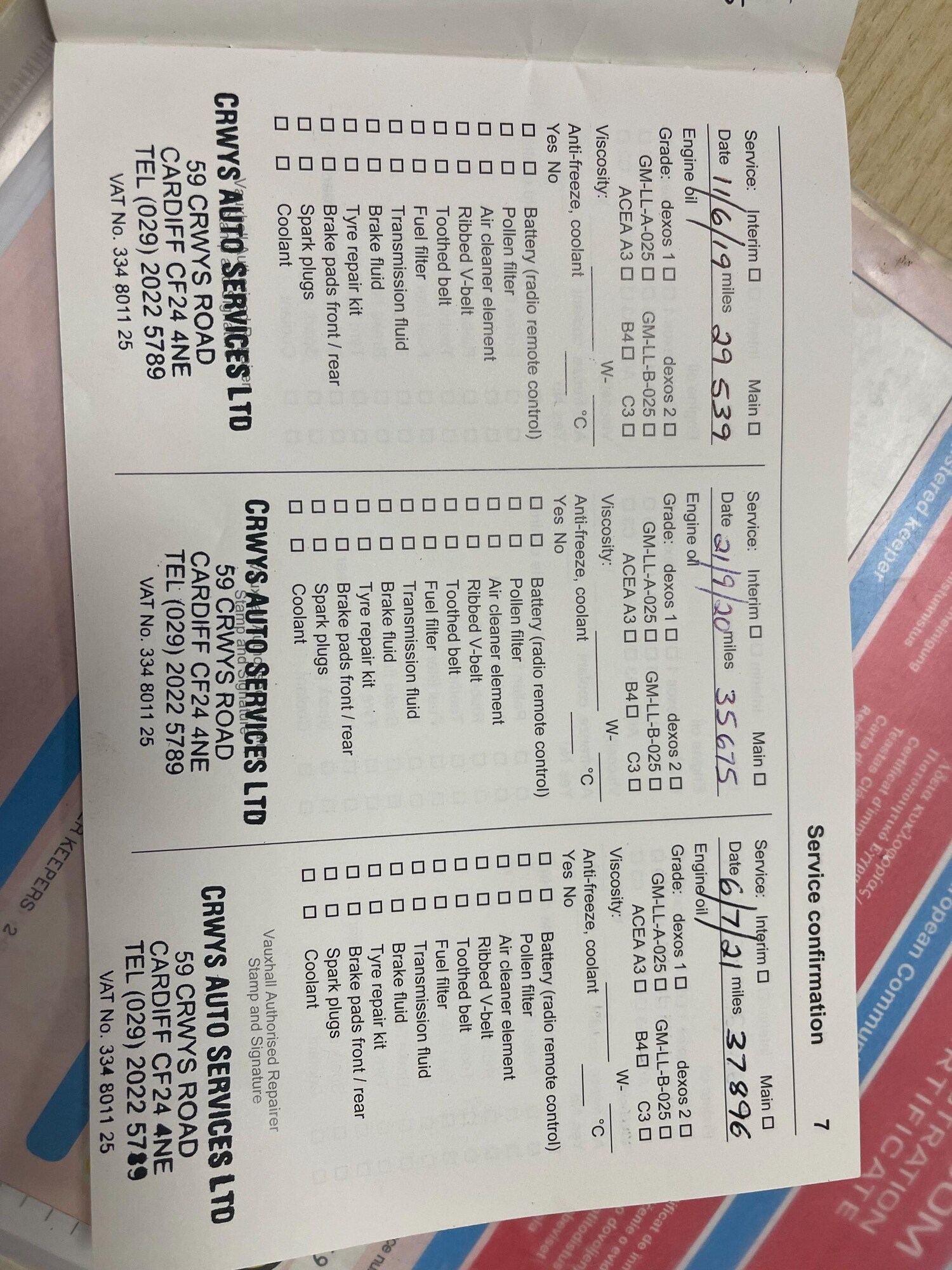 Used Vauxhall Zafira Tourer for sale - 77490065: Photo 23