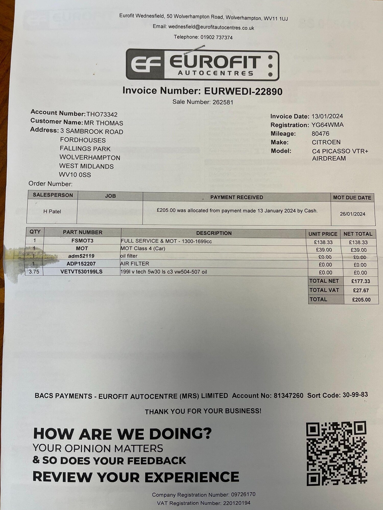 Used Citroen C4 Picasso for sale - 77490039: Photo 32