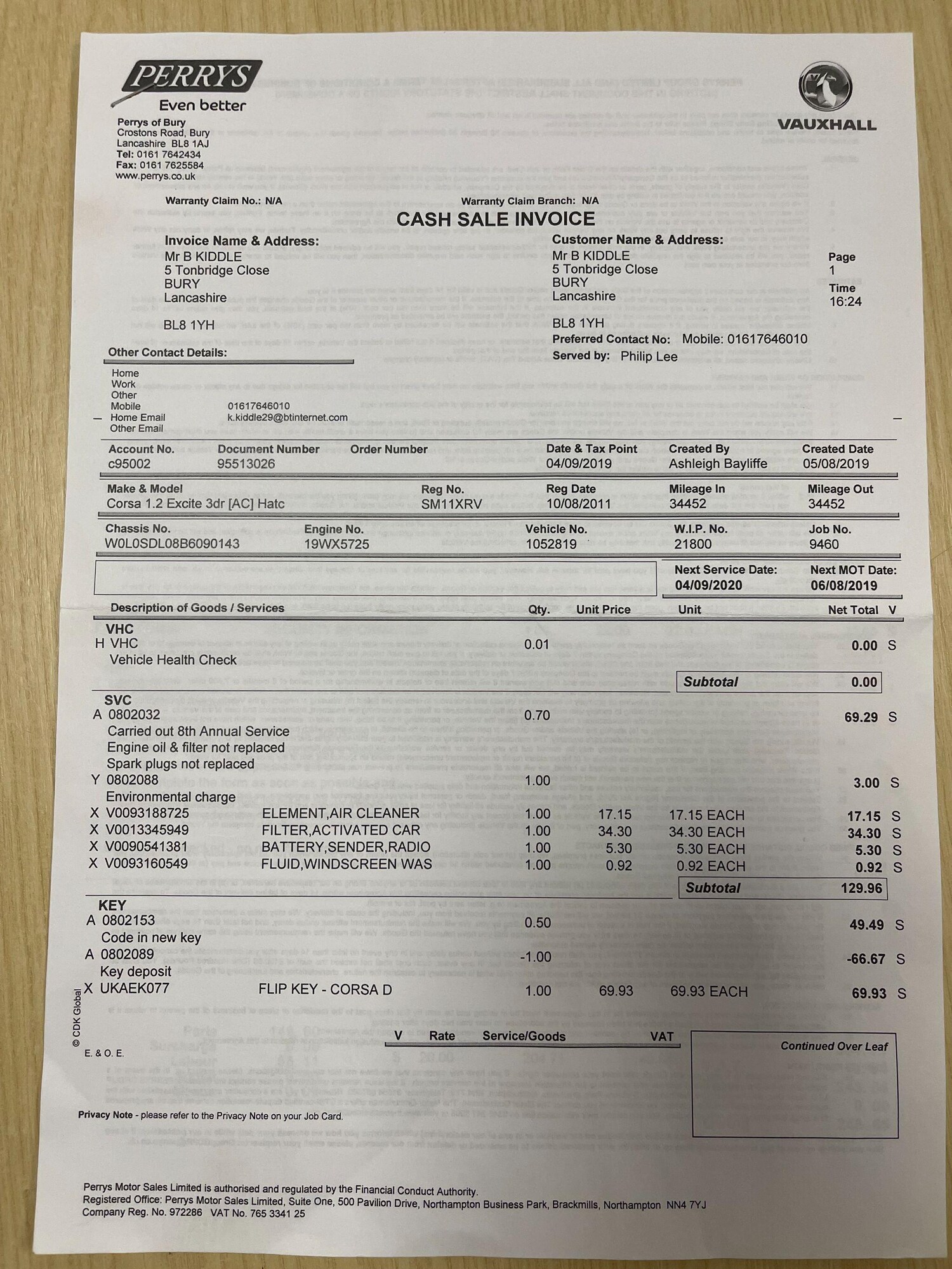 Used Vauxhall Corsa for sale - 77490042: Photo 19