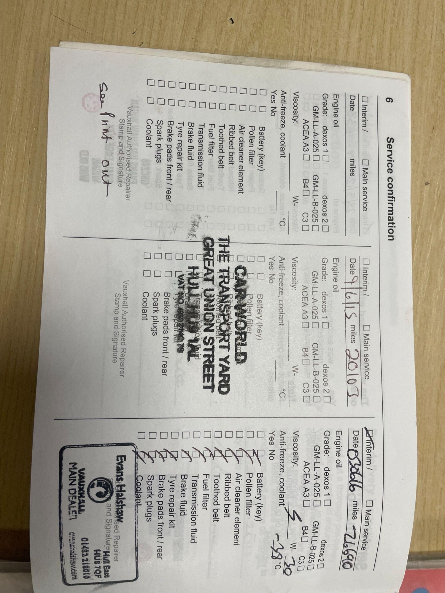 Used Vauxhall Zafira for sale - 77490022: Photo 18