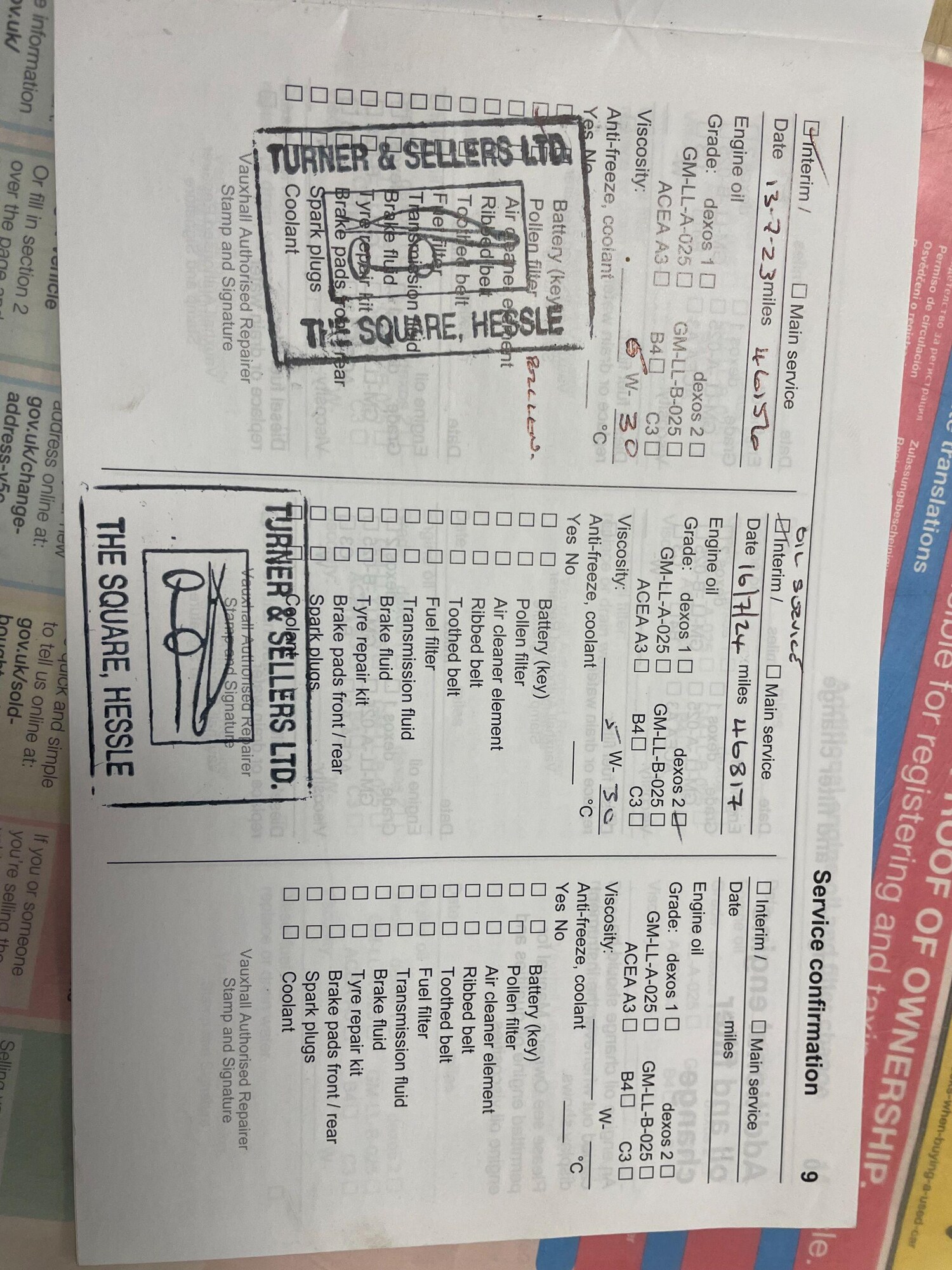 Used Vauxhall Zafira for sale - 77490022: Photo 21