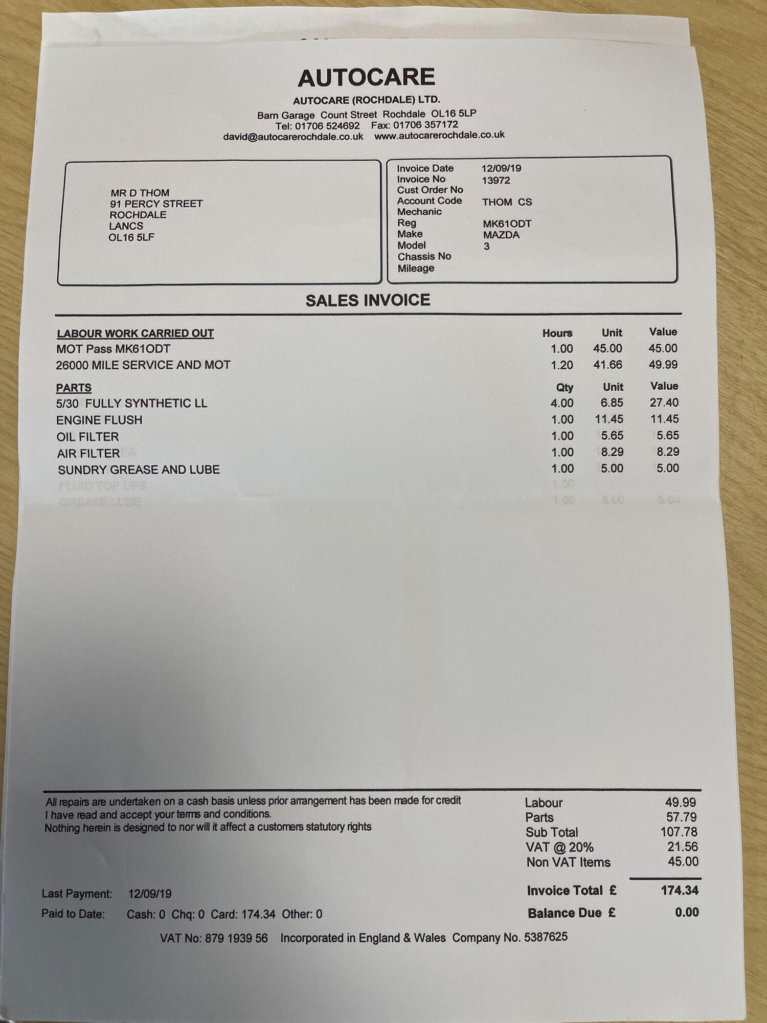 Used Mazda Mazda3 2011 for sale - 77597759: Photo 22