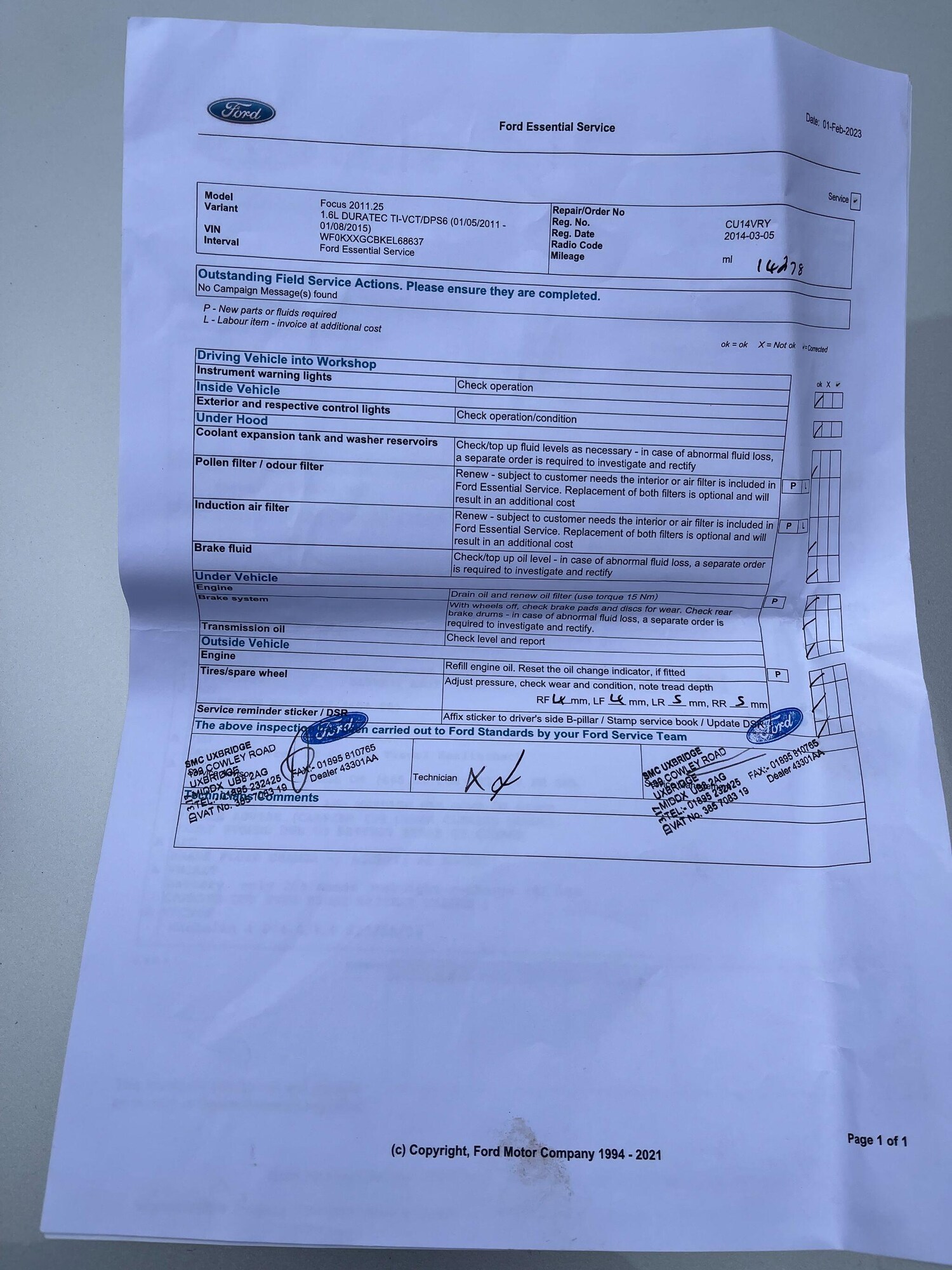 Used Ford Focus for sale - 77490073: Photo 17