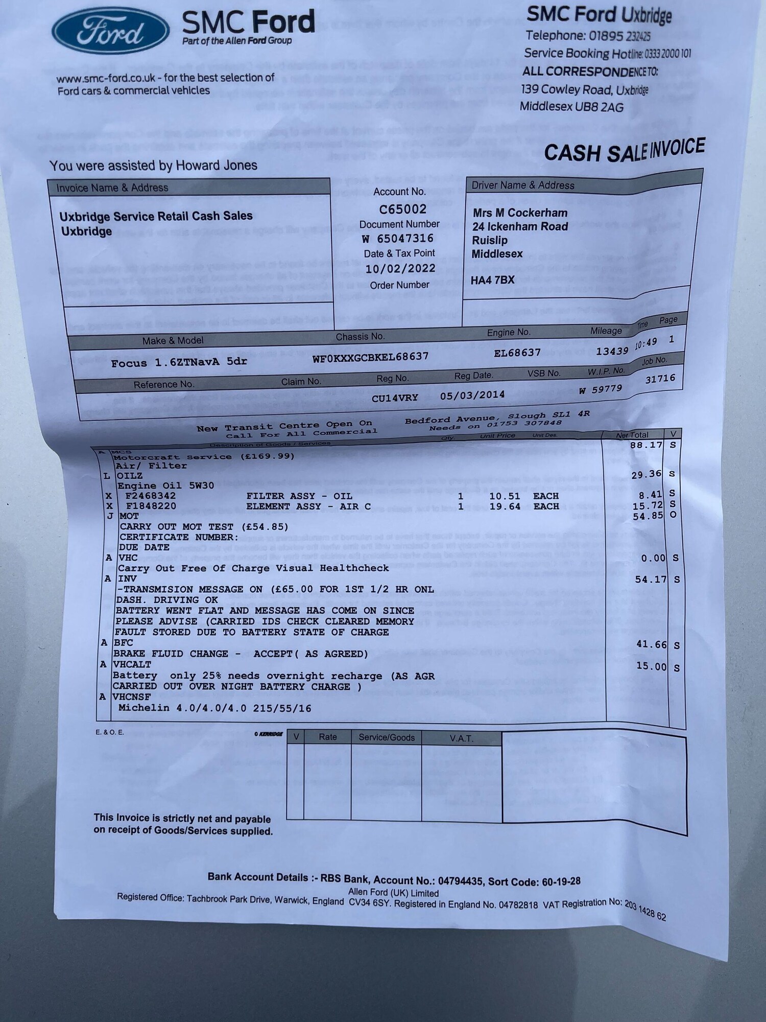 Used Ford Focus for sale - 77490073: Photo 18