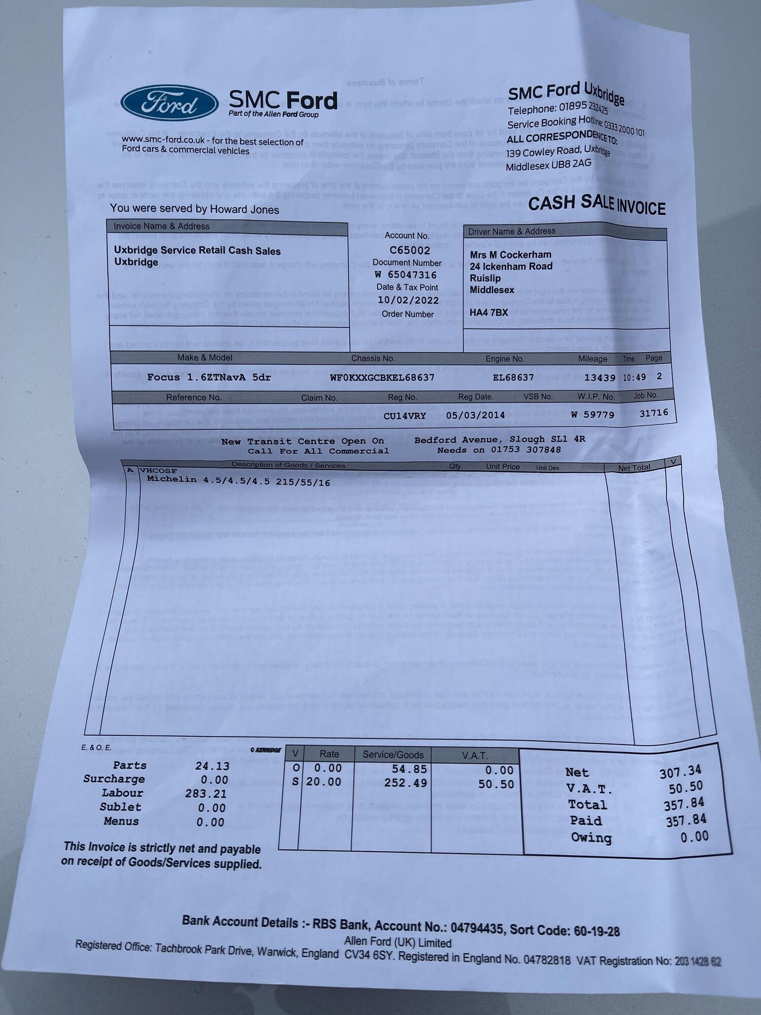 Used Ford Focus for sale - 77490073: Photo 19