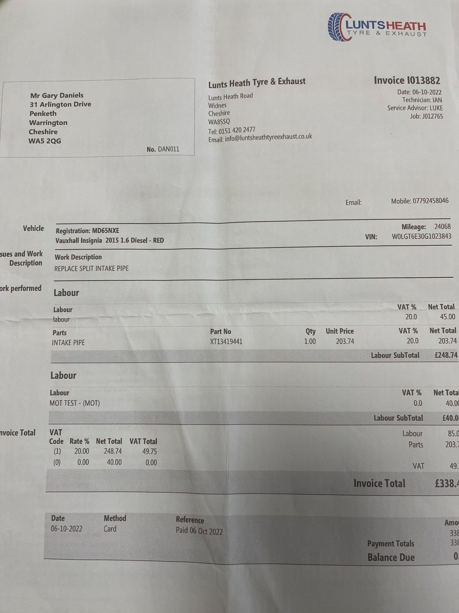 Used Vauxhall Insignia for sale - 77753887: Photo 23