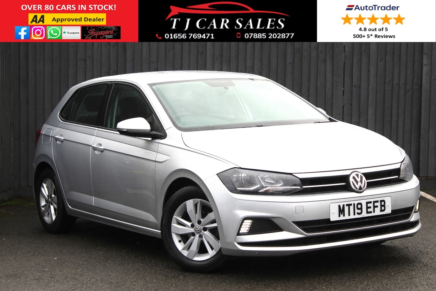 Used Volkswagen Polo 2019 for sale - 76924285: Photo 1