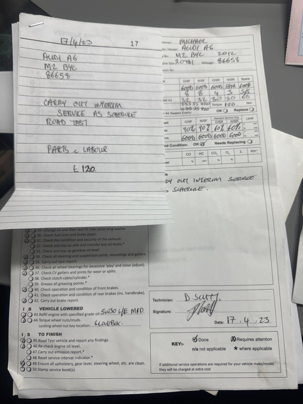 Used Audi A6 Saloon 2012 for sale - 77212447: Photo 13